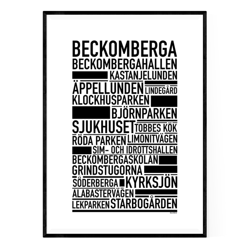 Beckomberga Poster