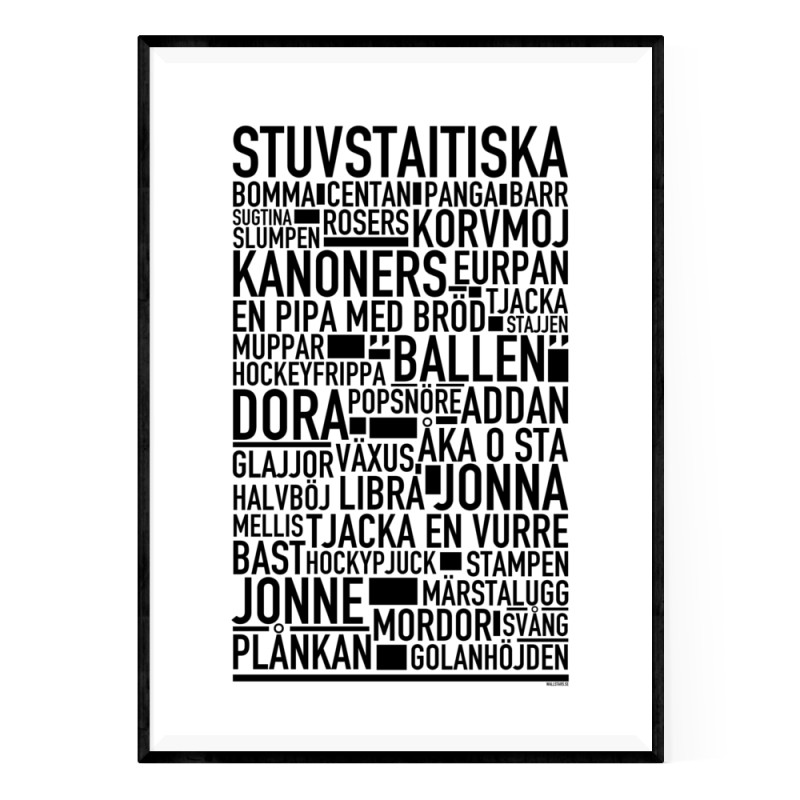 Stuvstaitiska Poster