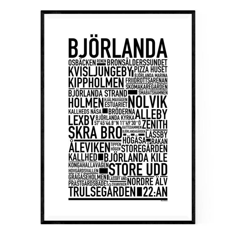 Björlanda Poster