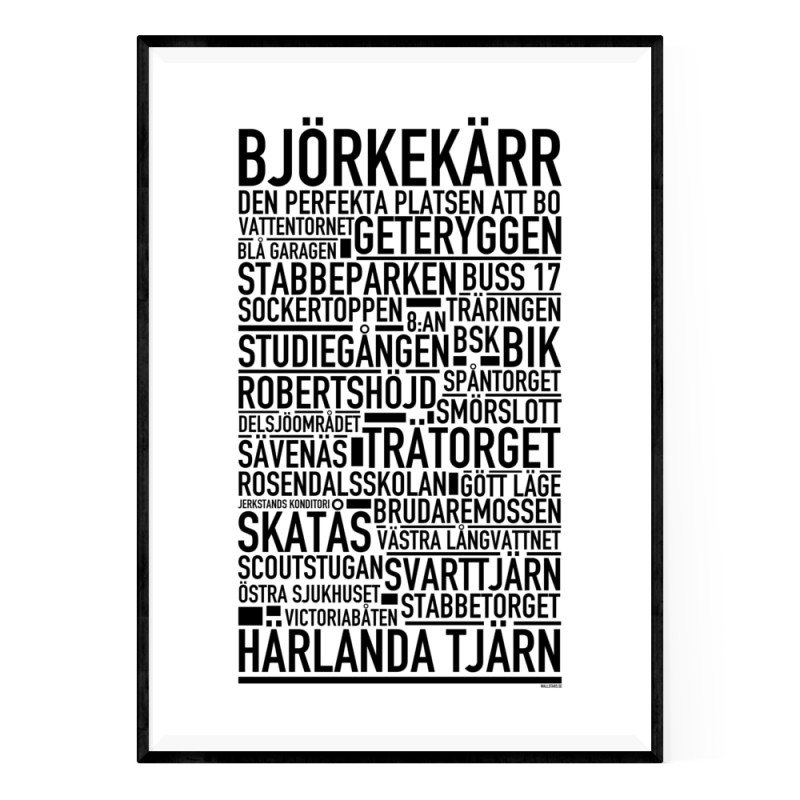 Björkekärr Poster