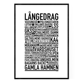 Långedrag Poster