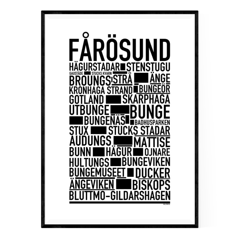 Fårösund Poster