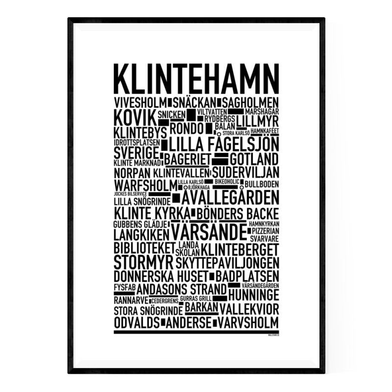 Klintehamn Poster