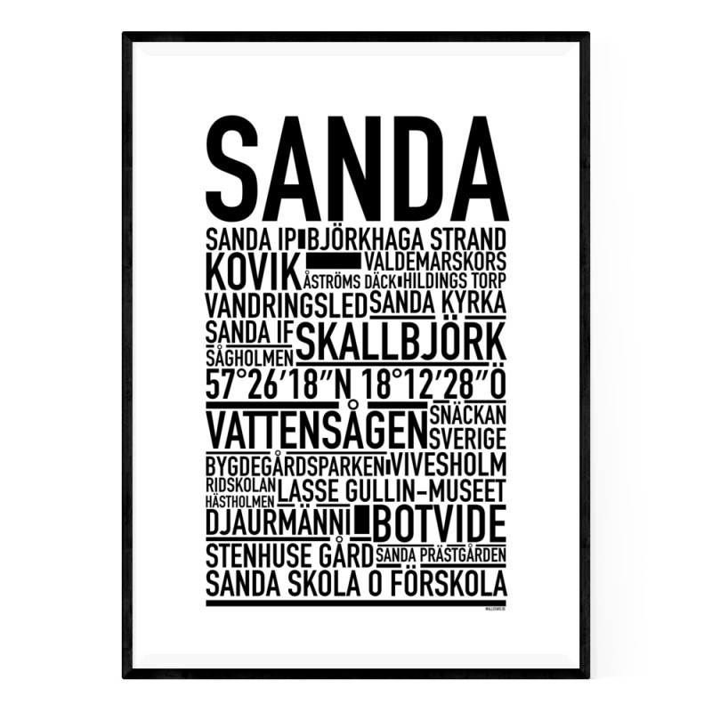 Sanda Poster