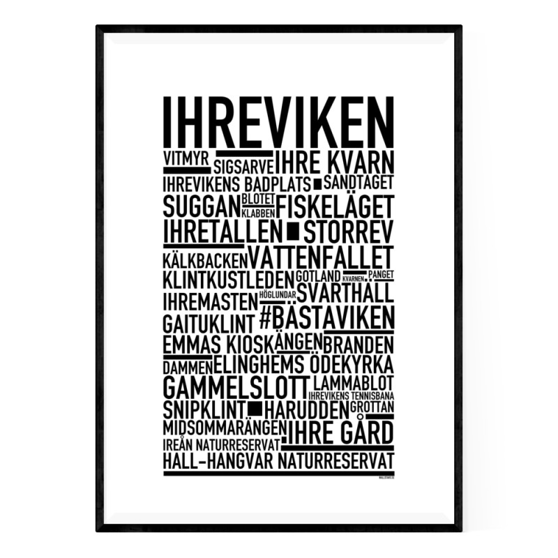 Ihreviken Poster