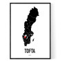 Tavla för Tofta i Lidköping