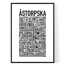 Åstorpska Poster