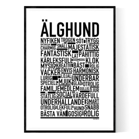 Älghund Poster