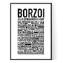 Borzoi Poster