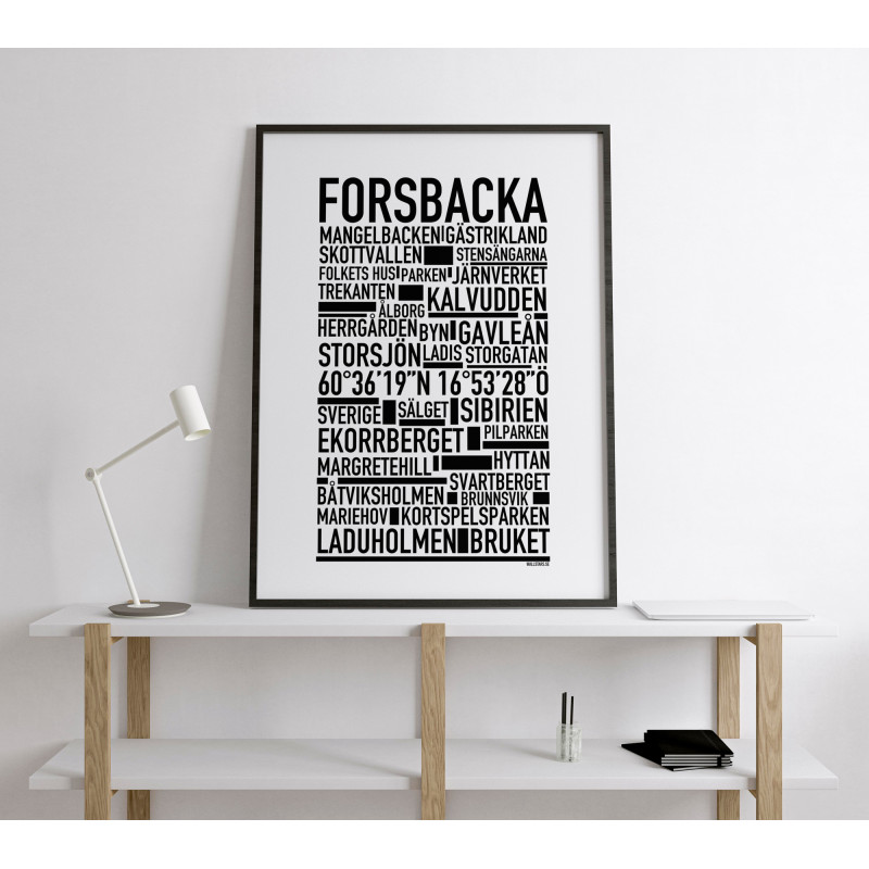 Forsbacka Poster