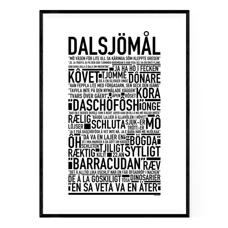 Dalsjömål Poster