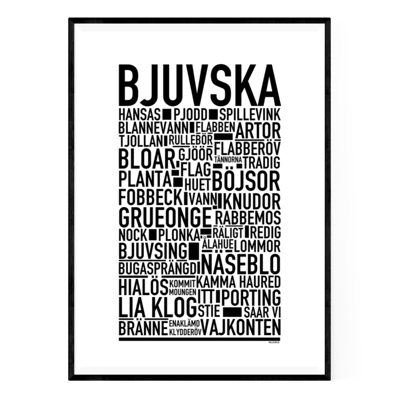 Bjuvska Poster