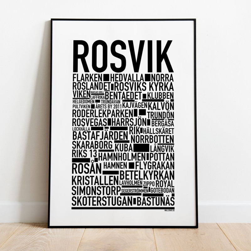 Rosvik Poster