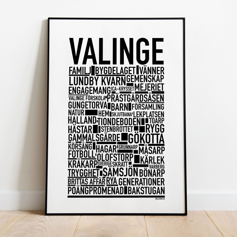 Valinge Poster
