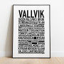 Vallvik Poster