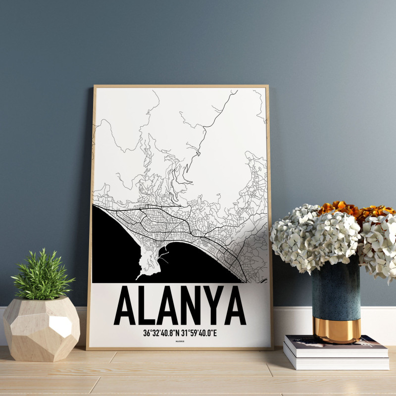 Alanya Karta Poster