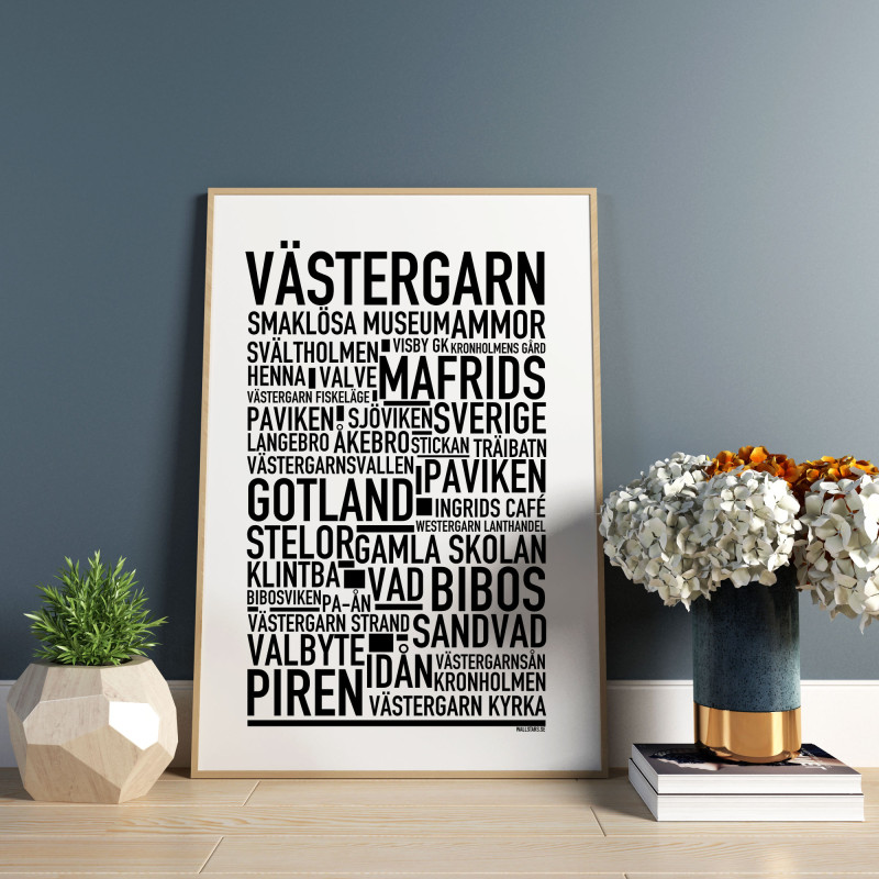 Västergarn Poster