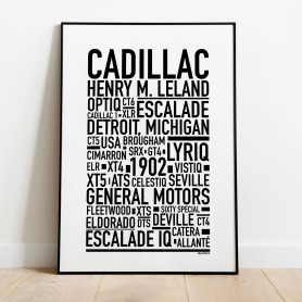 Cadillac Poster