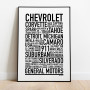 Chevrolet Poster