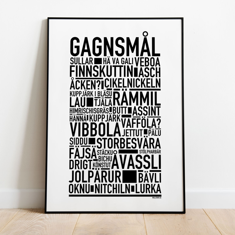 Gagnsmål v2 Poster