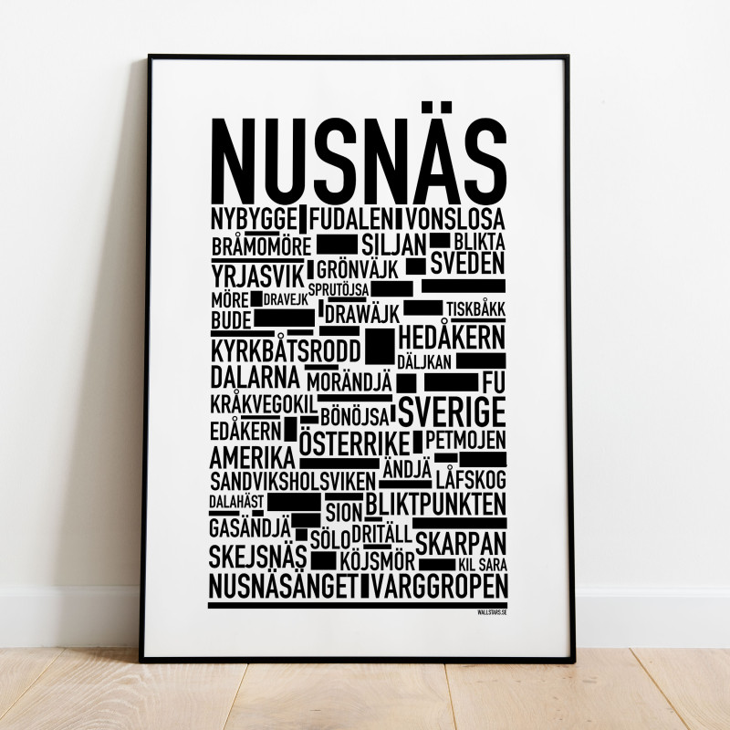 Nusnäs Poster