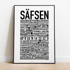 Säfsen Poster