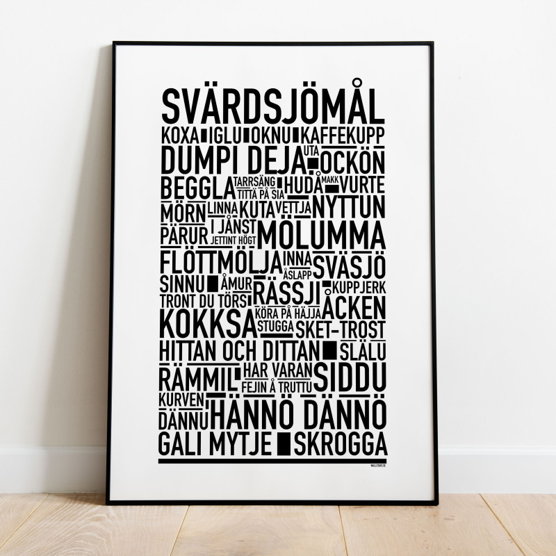 Svärdsjömål Poster