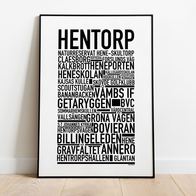 Hentorp Poster