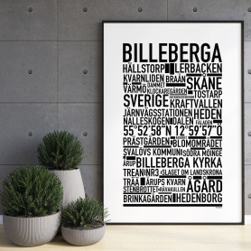 Billeberga Poster