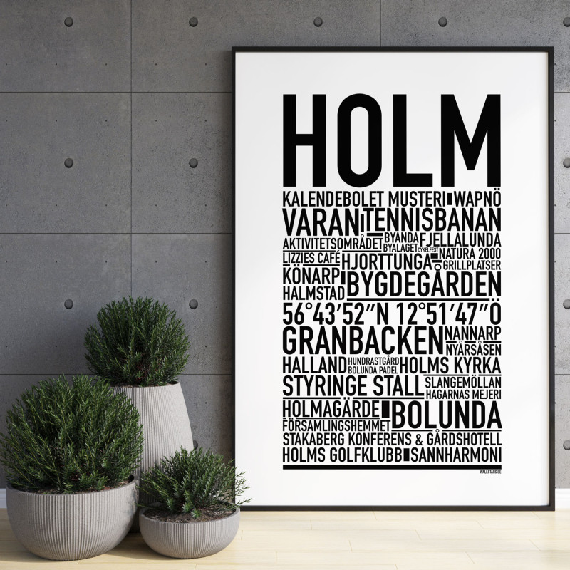 Holm Halland Poster