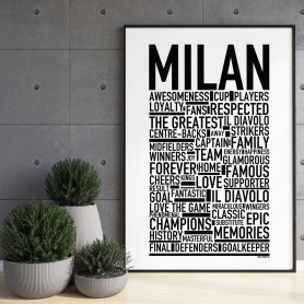 Team Milan Poster