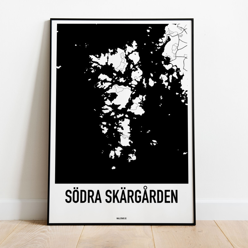 Södra Skärgården Karta