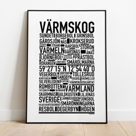 Värmskog V2 Poster