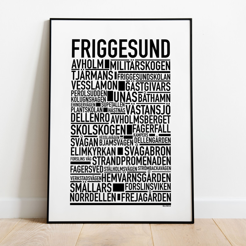 Friggesund Poster