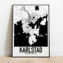 Karlstad Karta 2 Poster