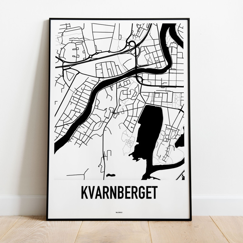 Kvarnberget Karta