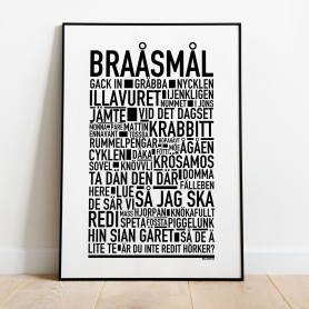 Braåsmål Poster
