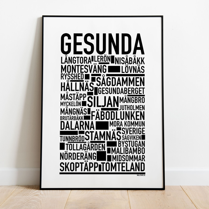 Gesunda Poster