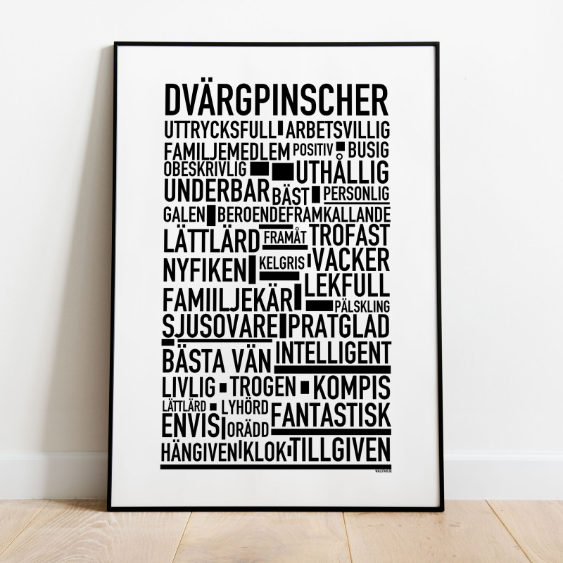 Dvärgpinscher Poster