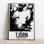 Tjörn Karta 2 Poster