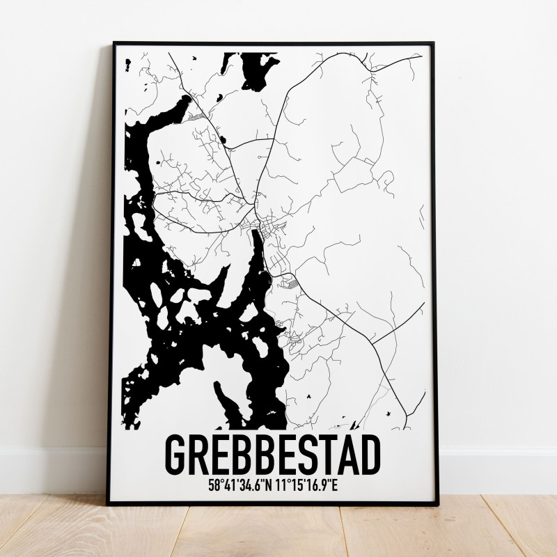 Grebbestad Karta