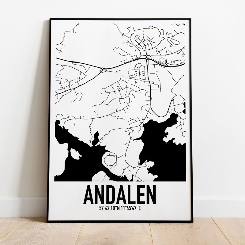 Andalen Karta