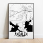 Andalen Karta
