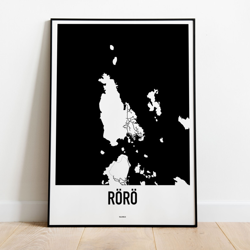 Rörö Karta