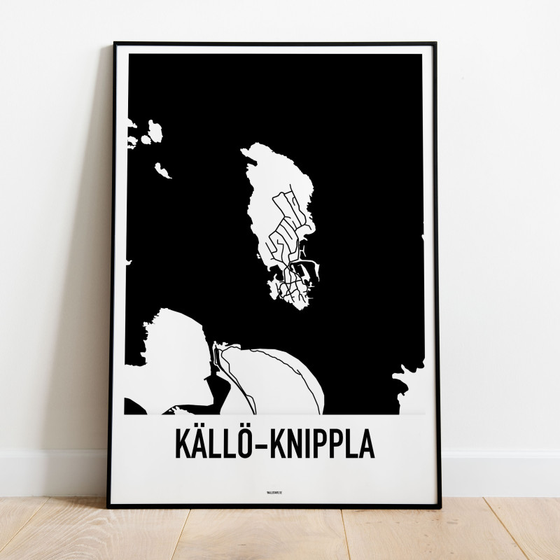 Källö-Knippla Karta