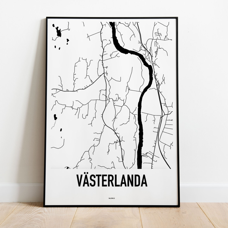 Västerlanda Karta