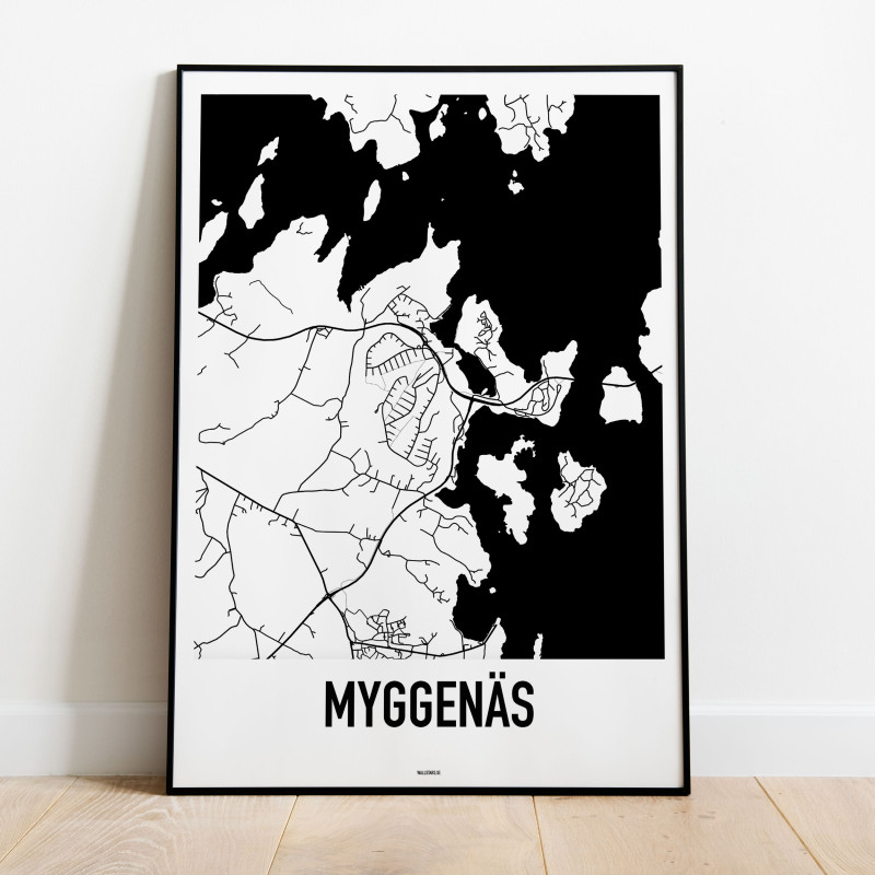 Myggenäs Karta