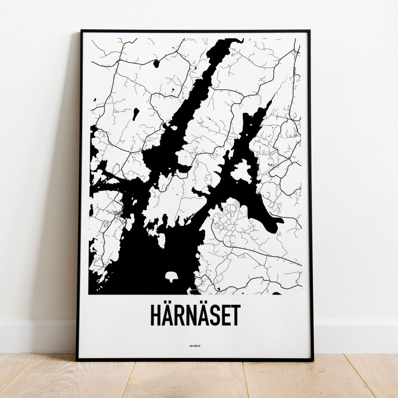 Härnäset Karta