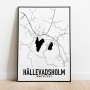 Hällevadsholm Karta