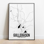 Gulleråsen Karta Poster